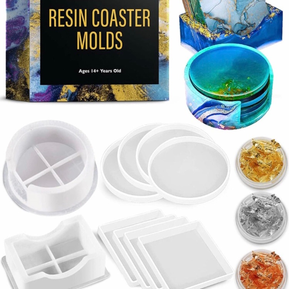 Resin Coaster Craft Set